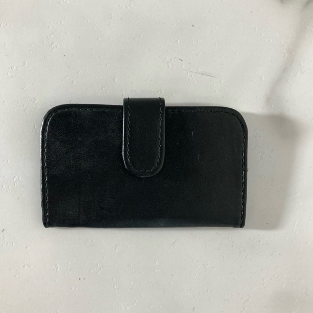 Black Credit Card Holder Wallet Unisex